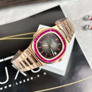 Patek Philippe Nautilus 5723 Gray Dial With Red Ruby 1:1 40mm