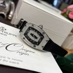 Richard Mille RM007 Black Dial Full CZ 36mm