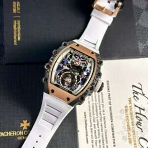 Richard Mille RM21-01 Tourbillon White Rubber Strap 45mm