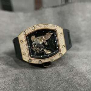 Richard Mille RM57-02 Falcon With Diamonds Bezel Rose Gold Case 42mm
