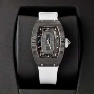 Richard Mille RM07 Carbon White Rubber Strap 36mm