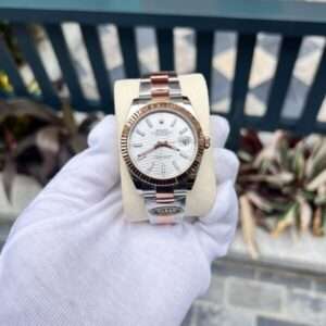 Rolex DateJust 126331 White Brick Dial Metal Strap 41mm
