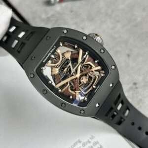 Richard Mille RM47 Black Rubber Strap Samurai Dial 42.7mm