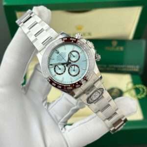 Rolex Cosmograph Daytona 126506 Watch Dial Ice Blue Number Luminous Clean Factory 40mm
