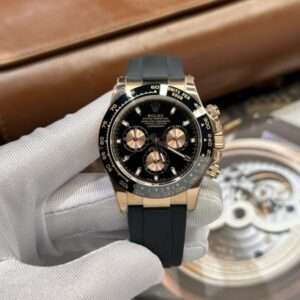 Rolex 1:1 Watch Cosmograph Daytona Black Dial Ceramic Bezel BT Factory 40mm