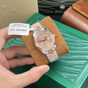 Rolex DateJust 18K Rose Gold Women's Pink Dial GM Factory 31mm