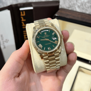 Rolex Day-Date 228238 Green Dial Yellow Gold 40mm