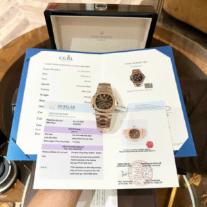 Patek Philippe 11 Watch Nautilus 5712 Rose Gold Wrapped Chocolate Dial GRF 40mm