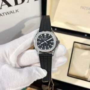 Patek Philippe Aquanaut 5067A Black With Stone Bezel