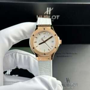 Hublot Classic Fusion King Gold White HB Factory 33mm
