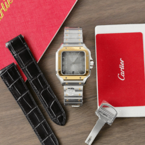 Cartier Santos CRW2SA0030 Gray Dial BV Factory