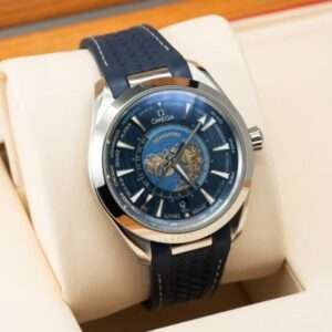 Omega Seamaster Aqua Terra Blue Dial Rubber Strap 43mm