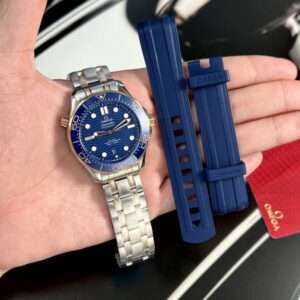Omega Seamaster Demi Rose Gold Dial Blue VS Factory 42mm