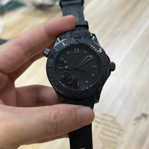 Omega Seamaster Black Ceramic Case Rubber Strap VS Factory 42mm