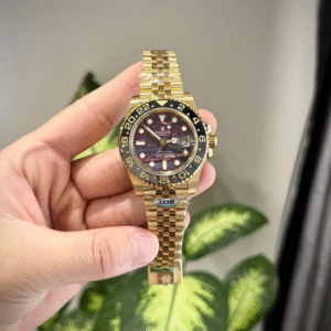 Rolex GMT-Master II 126718GRNR Tiger Eye Stone Dial 40mm