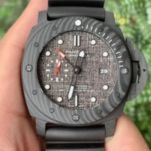 PANERAI SUBMERSIBLE CARBON CASE FABRIC DIAL VS FACTORY 47MM