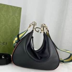 Gucci Attache Shoulder Bag in black